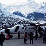 Jomsom airport Nepal pilgrimage tour