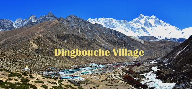 Dingbouche Village in Jiri trek