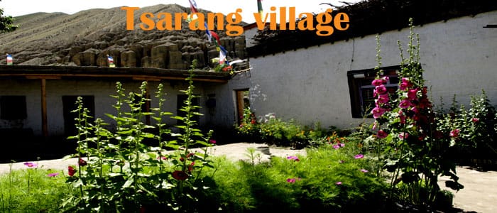 Charang Village Upper Mustang trekking