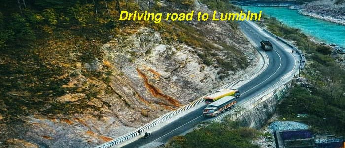 Lumbini Driving road