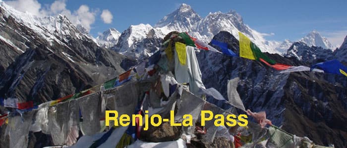 Renjola pass trekking