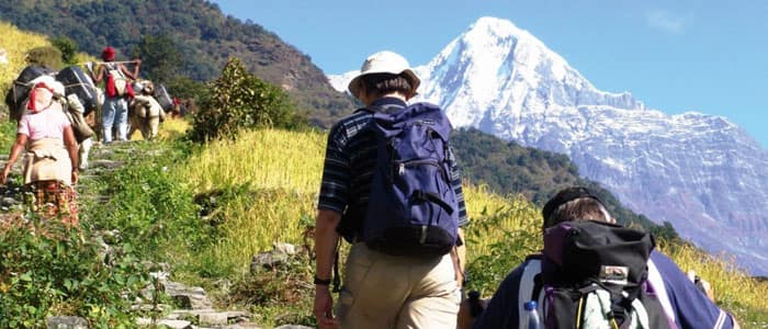 Ghandruk to Pokhara trekking