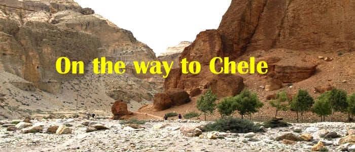 Chele trek in Upper Mustang trekking