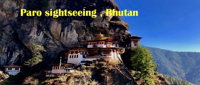 Paro sightseeing Bhutan