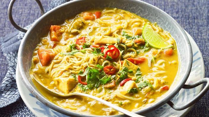 Mohinga Noodle Soup