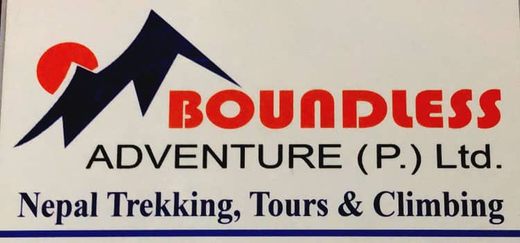 Arrival board of Boundless Adventure