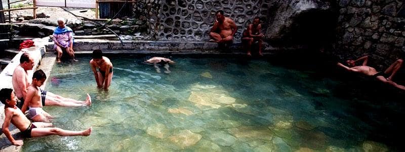 Natural Hot spring in Annapurna