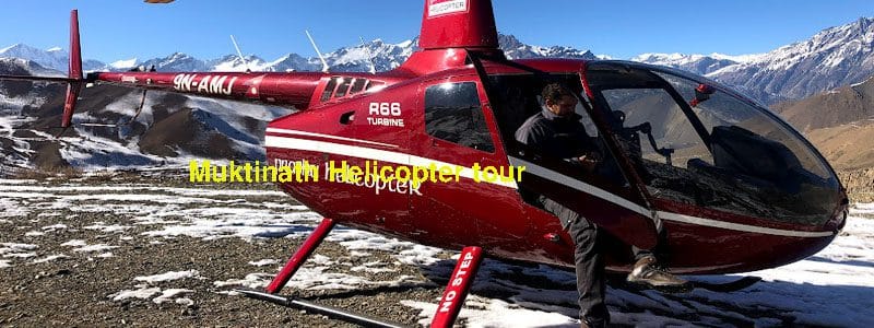11 Different Helicopter Tour Areas in Nepal, Muktinath