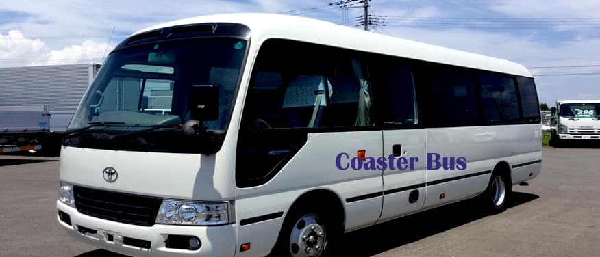 Photo Coaster bus Nepal vehicle service