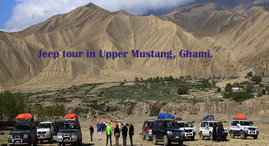 Nepal Vehicle service, Jeep tour